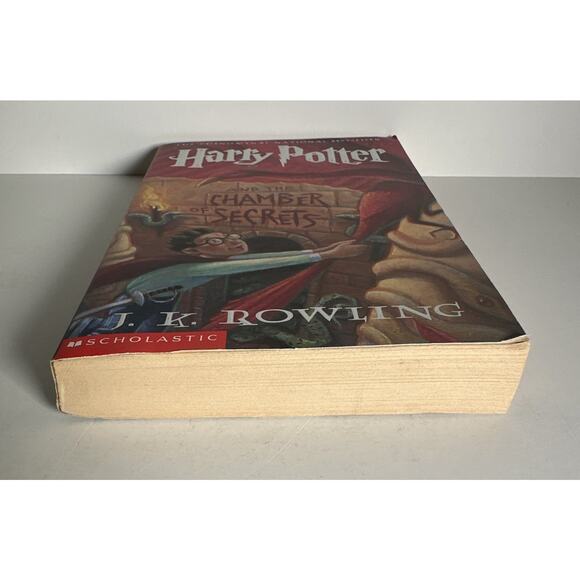 Harry Potter and the Chamber of Secrets by Rowling, J. K. book (paperback) VTG - Picture 4 of 8